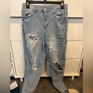 Distressed, boyfriend Jeans